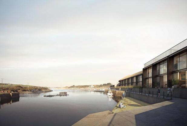 An artist's impression of South Quay An artist's impression of South Quay